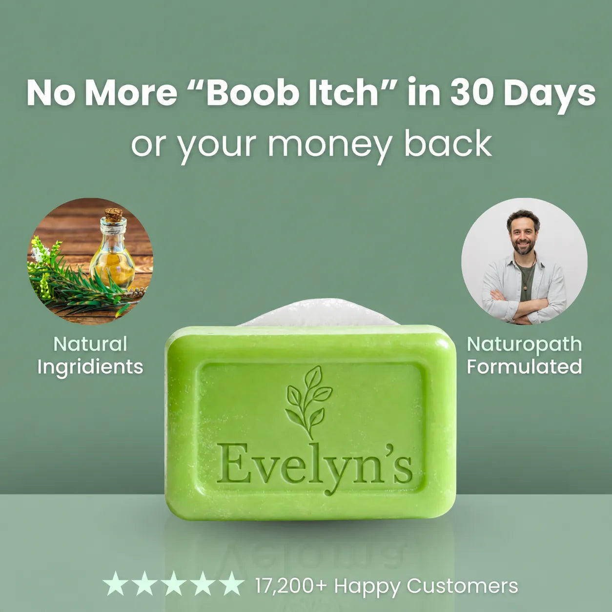 Evelyn's‚Ñ¢ Intertrigo Relief Soap ‚Äî image 1